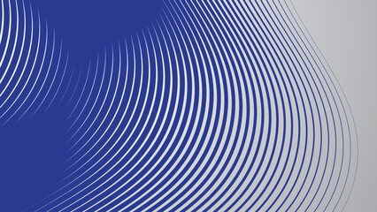 abstract background with blue curve lines for backdrop or presentation