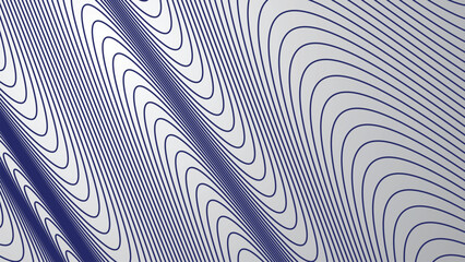 abstract background with blue curve lines for backdrop or presentation