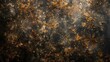 © Bijac - distressed antique metal surface with gold brown and black tones vintage texture background