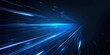 © Planetz - Abstract Blue Light Streaks in Dark Background