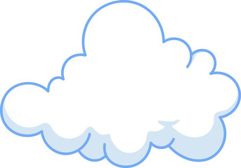 Wall Mural - cloud vector illustration