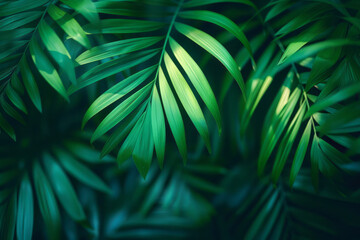 Poster - Close-up of world's best winner banner featuring green palm, ultra-high definition, aesthetically pleasing.