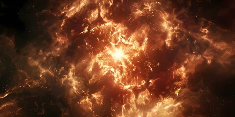 Wall Mural - cosmic art a nebula's abstract beauty. concept abstract art, cosmic beauty, nebula inspiration