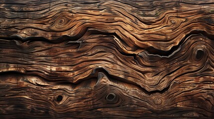 Old wood grain picture background. Detailed, Generative ai