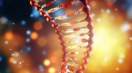 Poster - A captivating animation of a digital DNA molecule, its structure morphing into various medical challenges, highlighting the ongoing battle against diseases.