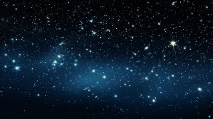 Poster - A close-up photo of a constellation, with the stars forming a recognizable pattern against the blue sky.