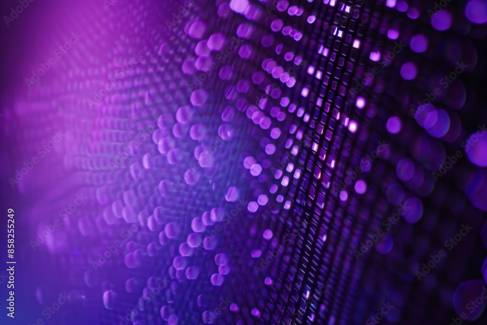TV pattern background with square noise effect. Futuristic broadcast ...