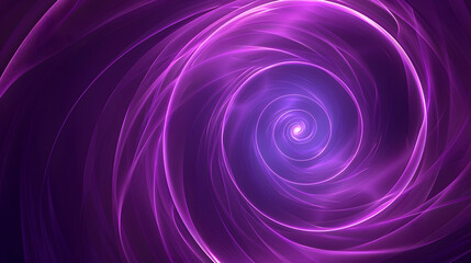 Wall Mural - abstract purple neon light circle lines background