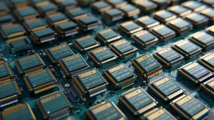 Computer ram, system, main memory, random access memory, onboard, computer detail,