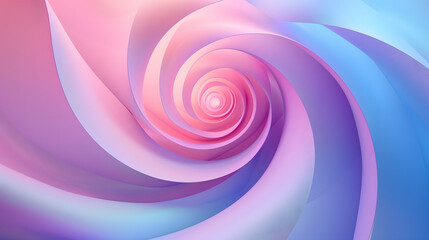 Wall Mural - abstract purple neon light circle lines background