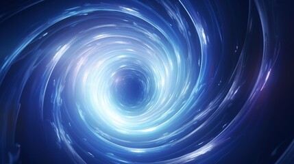 Leinwandbilder - A wormhole, a theoretical tunnel connecting two different points in spacetime, depicted as a swirling vortex of light and energy.