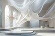 © nik_yurginson - White Veil in a Modern Interior