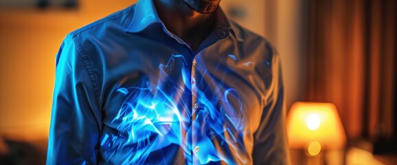Wall Mural - A Smart Shirt That Monitors Vital Signs And Adjusts Fabric Properties For Comfort