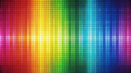 Wall Mural - Colorful rainbow pixel texture background, colorful, rainbow, pixels, texture, background, digital, vibrant, abstract