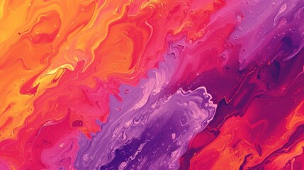 Wall Mural - A vibrant and dynamic abstract art texture background