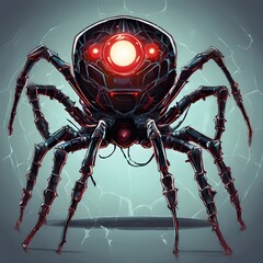 spider on a web
