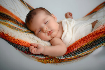 Wall Mural - Baby relaxing