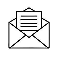 Email Icon: Digital Communication, Envelope, Message, Inbox, Mail, Letter, Correspondence, Send, Receive, Contact, Electronic, Internet, Web, Network, Technology