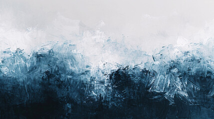 Wall Mural - Serene Minimalist Artwork with Soft Brush Strokes on Subtle Background - Copy Space for Designers.