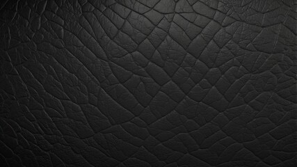 Wall Mural - Abstract black luxury leather texture background
