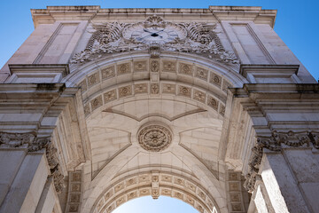 arc de triomphe on rua augusta (arco da rua augusta) is a memorial structure in the form of a triump