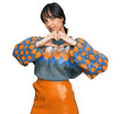 © Krakenimages.com - Young hispanic woman wearing casual clothes smiling in love showing heart symbol and shape with hands. romantic concept.