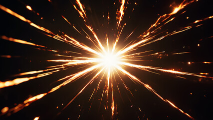 Wall Mural - create an abstract background that evokes the feel of a celestial event, such as a starburst or supe