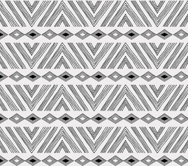 Geometric ethnic pattern seamless l. Design for background ,curtain, carpet, wallpaper, clothing, wrapping, Batik, vector illustration.