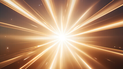 Wall Mural - design an abstract background featuring a glowing starburst with soft, radiant beams of light in whi