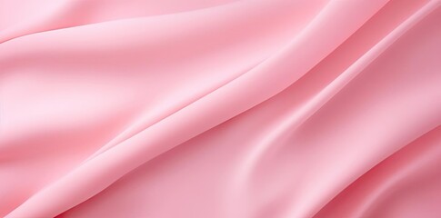 Poster - blank pink background in the form of a wave