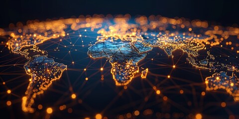 Global Network of Interconnected Cities