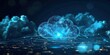 © Planetz - Abstract Cloud Computing Concept with Network and Data