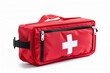 © Emanuel - Red first aid kit isolated on white