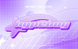 © woophy18 - editable text effect with hype boy 3d y2k retro style