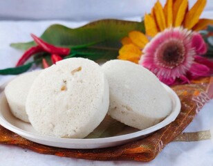 Canvas Print - idli south indian food