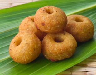 Canvas Print - Mehandi vada or medu vada