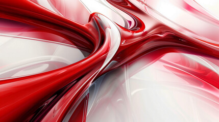 abstract red background with waves