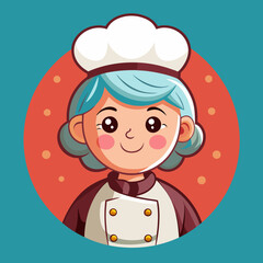 Wall Mural - child chef