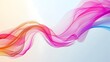 © SprintZz - Abstract colorful wave pattern, flowing and dynamic, with vibrant shades of pink, blue, and orange. Ideal for modern designs.