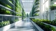 © KittYPich - Futuristic Vertical Indoor Farming Enhancing Environmental with Advanced Technologies