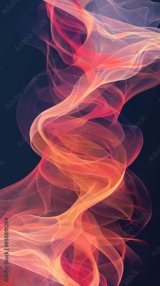 Threadless Post Fancy Background Vertical post with an elegant design and gradient background, ideal for ...