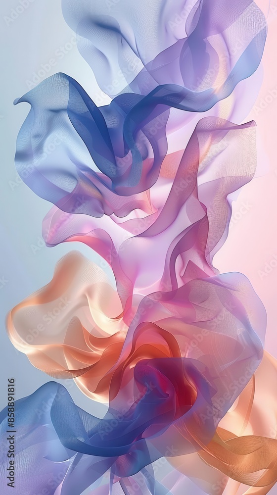 Threadless Post Fancy Background Vertical post with a delicate design and gradient background, perfect ...