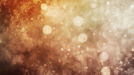 Fototapete - A blurry, abstract background with a lot of small circles. The circles are of different sizes and are scattered throughout the image. Scene is one of chaos and confusion