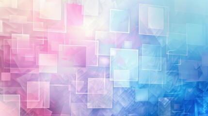 Leinwandbilder - A colorful background with many squares of different colors. The squares are arranged in a way that creates a sense of movement and energy. Scene is vibrant and dynamic