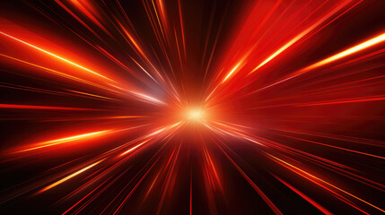 Wall Mural - abstract speed glowing light background banner illustration - speedy motion blur creating flashy pat