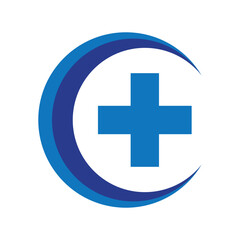 Canvas Print - Circle Medical Logo