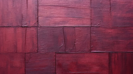 Wall Mural - closeup of abstract rough dark red art painting texture wallpaper, with oil acrylic brushstroke, pal