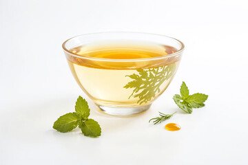 Canvas Print - Fresh Mint Tea with Honey