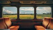 © Justlight - The train windows provide a constantly changing view of the local landscapes each with their own cultural significance.