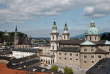 Fototapeta Sawanna - Ogólny widok miasta Salzburg, Austria